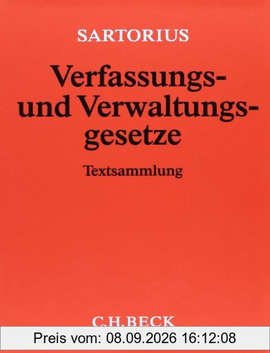 Verfassungs- und Verwaltungsgesetze 1 der Bundesrepublik Deutschland (mit For...