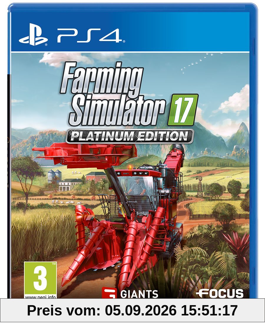 Focus Farming Simulator 2017 - Platinum - PlayStation 4