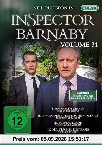 Inspector Barnaby Vol. 31 [4 DVDs]