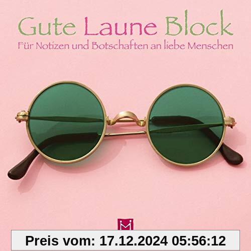 Gute Laune Block Sonnenbrille