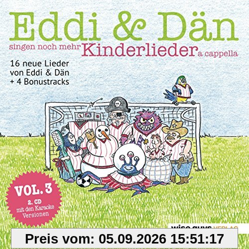 Eddi & Dän singen noch mehr Kinderlieder a cappella