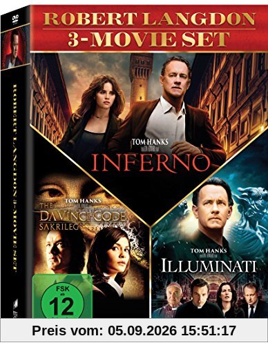 The Da Vinci Code - Sakrileg / Illuminati / Inferno (3er DVD Set)