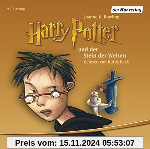 Harry Potter und der Stein der Weisen (Harry Potter, gelesen von Rufus Beck, Band 1)