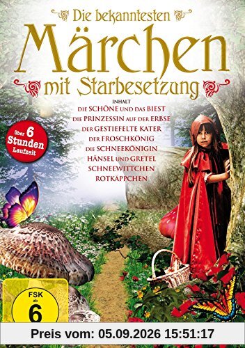 Die bekanntesten Märchen mit Starbesetzung [2 DVDs]