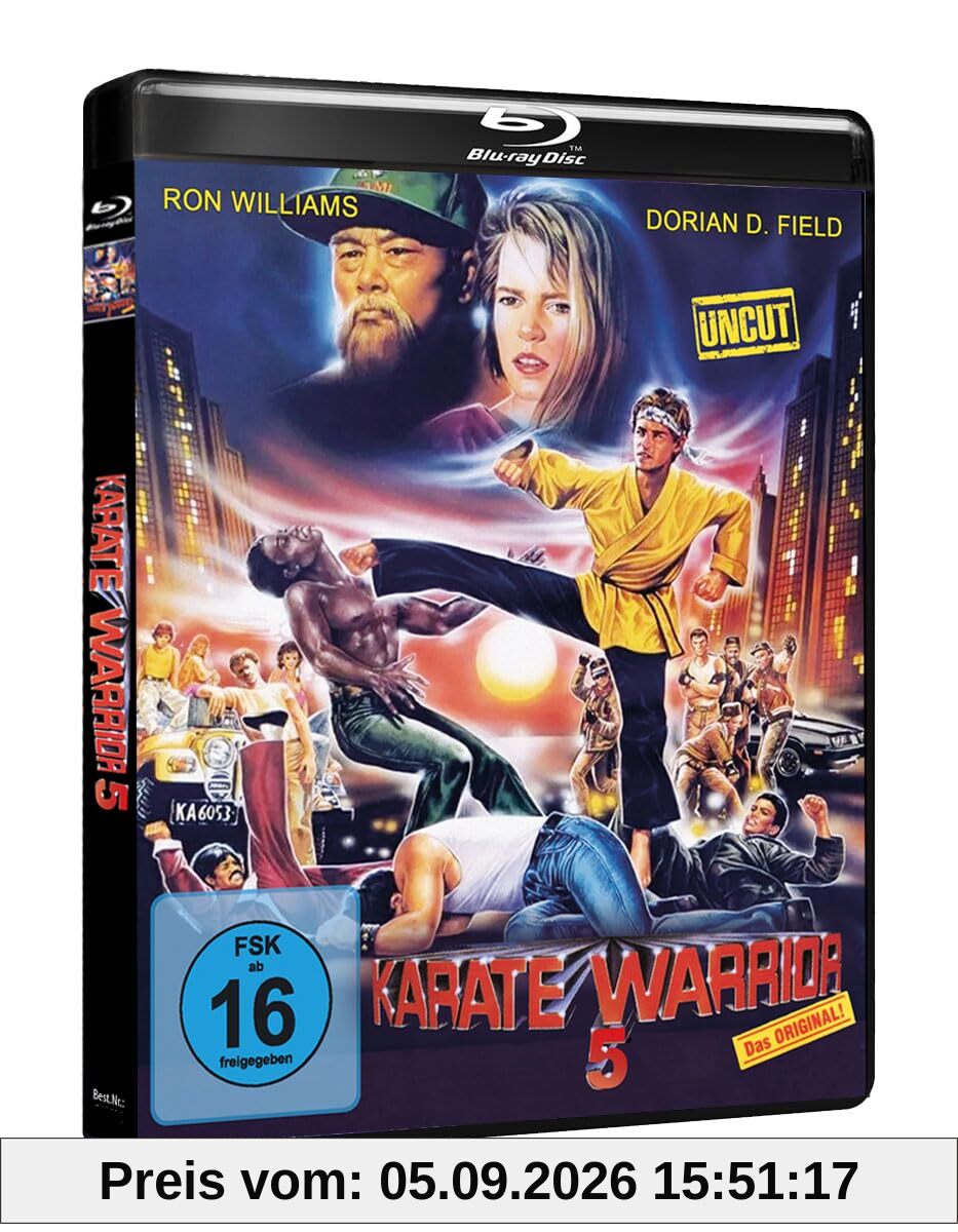 KARATE WARRIOR 5 - COVER A [Blu-ray]