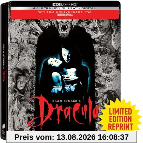 Bram Stoker's Dracula (30th Anniversary Steelbook) [4K UHD] [Region Free] [Blu-ray]