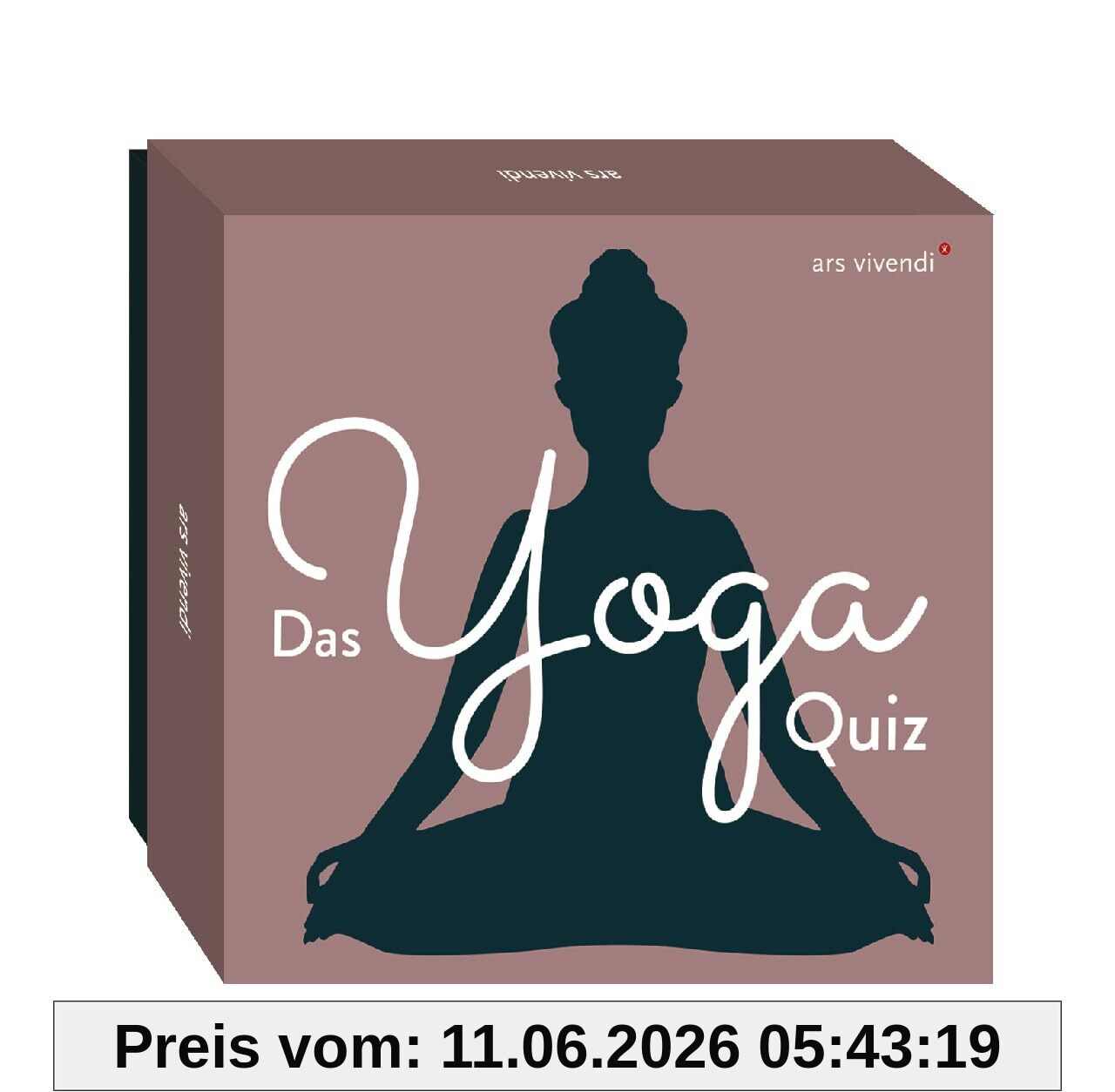 Das Yoga Quiz – 66 Fragen & Antworten zu Asanas, Achtsamkeit & Wohlbefinden - Witziges Gesellschaftsspiel für Erwachsene & Yoga-Fans, ideal als Geschenk - 66 Spielkarten und Anleitung