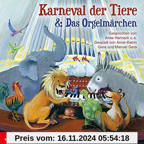 Karneval der Tiere & Das Orgelmärchen: Klangvolle Geschichten mit Orgelmusik von Camille Saint-Saens, Louis-Claude Daqui