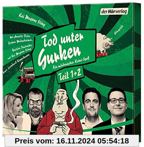 Tod unter Gurken Teil 1 + 2: Ein mörderischer Krimi-Spaß