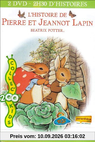 Les contes de beatrix potter : l'histoire de pierre et jeannot lapin ; l'histoire de tom chaton et sophie canetang [FR Import]