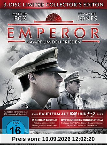 Emperor - Kampf um den Frieden - Mediabook [Blu-ray + 2 DVDs] [Limited Collector's Edition] [Limited Edition]