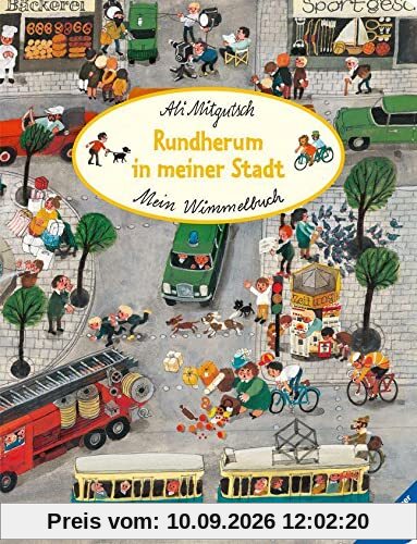 Mein Wimmelbuch: Rundherum in meiner Stadt