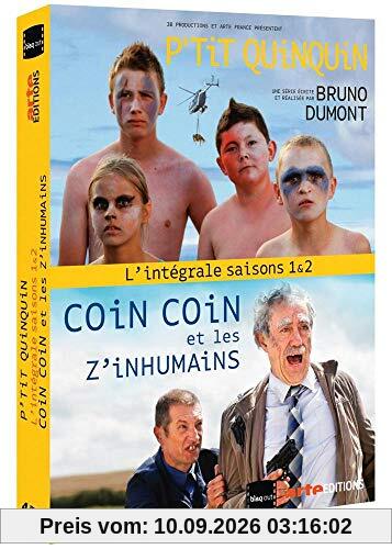 Coffret quinquin, saisons 1 et 2 : p'tit quinquin ; coincoin et les z'inhumains [FR Import]