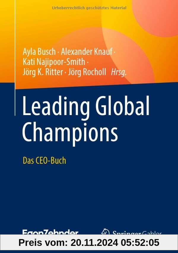 Leading Global Champions: Das CEO-Buch