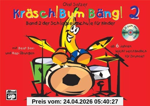 Kräsch! Bum! Bäng! Band 2, m. Audio-CD