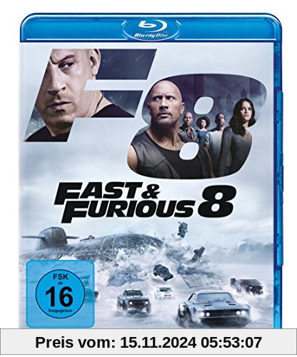 Fast & Furious 8 [Blu-ray]