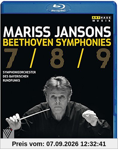 Mariss Jansons: Beethoven Symphonies 7, 8 & 9 [Blu-ray]