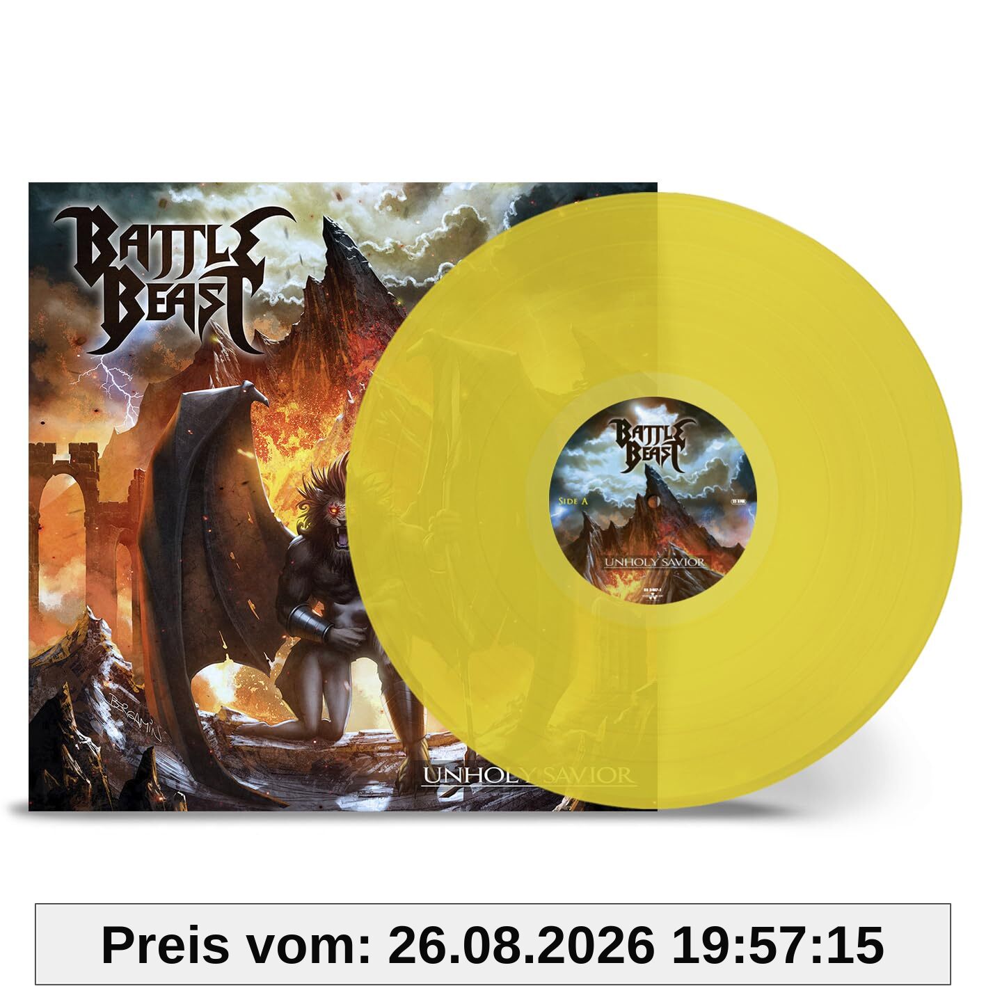 Unholy Savior (Transparent Yellow Vinyl) [Vinyl LP]