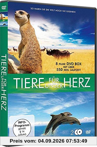 Tiere für unser Herz [2 DVDs]