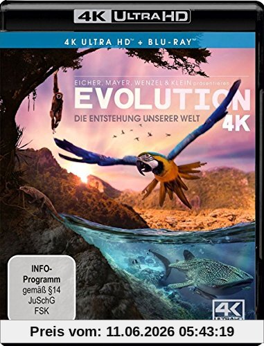 Mayer, Timo Johannes Evolution 4K - Die Entstehung Unserer Welt (4K Ultra Hd) (+ Blu-ray)