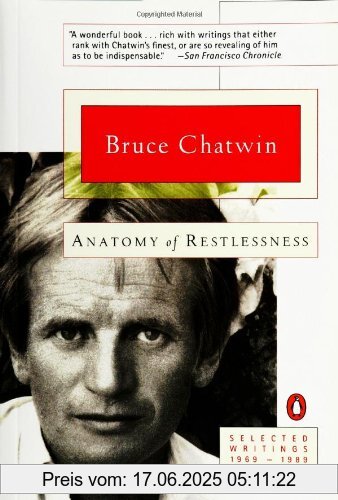 Binding : Taschenbuch, Edition : Reprint, Label : Penguin Books, Publisher : Penguin Books, NumberOfItems : 1, medium : Taschenbuch, numberOfPages : 224, publicationDate : 1997-08-01, releaseDate : 1997-08-01, authors : Bruce Chatwin, languages : english, ISBN : 0140256989