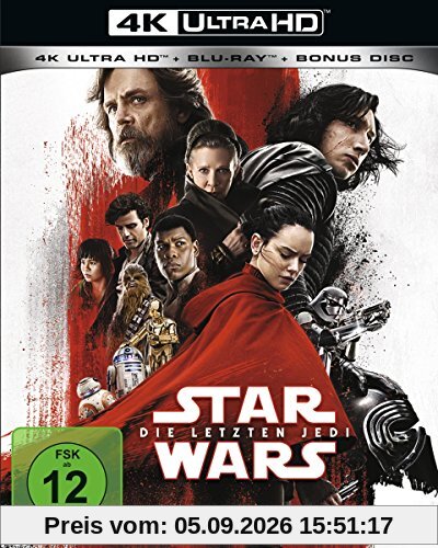 Star Wars: Die letzten Jedi (4K Ultra HD) [Blu-ray]