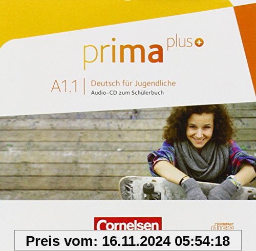 prima plus: A1: Band 1 - Audio-CD zum Schülerbuch