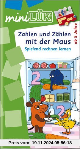 miniLÜK: Zahlen und Zählen mit der Maus: Spielend rechnen lernen für Kinder ab 5 Jahren