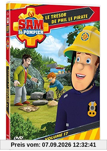 Sam le pompier, vol. 17 : le trésor de phil le pirate [FR Import]
