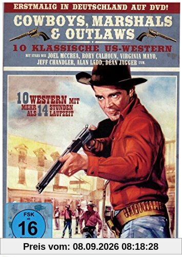 Cowboys - Marshals & Outlaws - Klassische US - Western Box (10 Filme auf 10 DVDs)