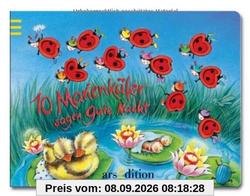 10 Marienkäfer sagen Gute Nacht