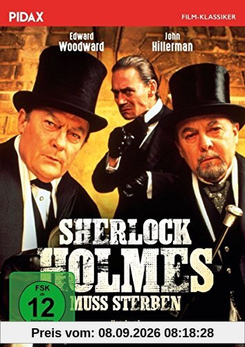 Sherlock Holmes muss sterben (Hands of a Murderer) / Spannende Sherlock-Holmes-Verfilmung mit mit Edward Woodward und John Hillerman (Pidax Film-Klassiker)