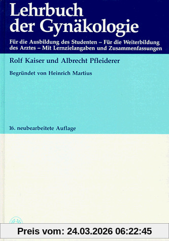 Lehrbuch der Gynäkologie