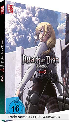 Attack on Titan - Staffel 3 - Vol.2 - [DVD]