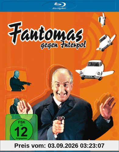 Fantomas gegen Interpol [Blu-ray]