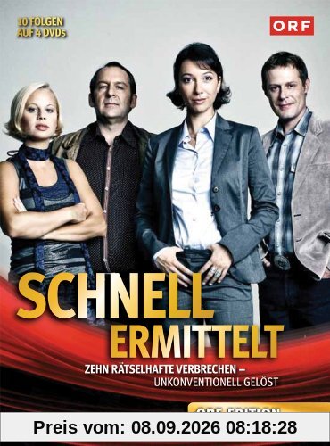 Schnell ermittelt - Gesamtbox 1. Staffel: Folge 1-10 [4 DVDs]