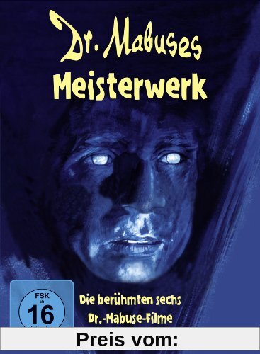 Dr. Mabuses Meisterwerk - Die berühmten sechs Dr.-Mabuse-Filme der 60er Jahre (6 DVDs)