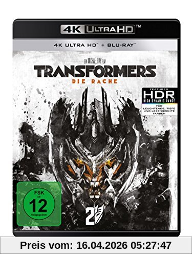 Transformers - Die Rache (4K Ultra HD) (+ Blu-ray 2D)