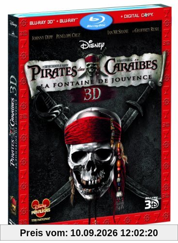 Pirates des caraïbes 4 : la fontaine de jouvence [Blu-ray] [FR Import]