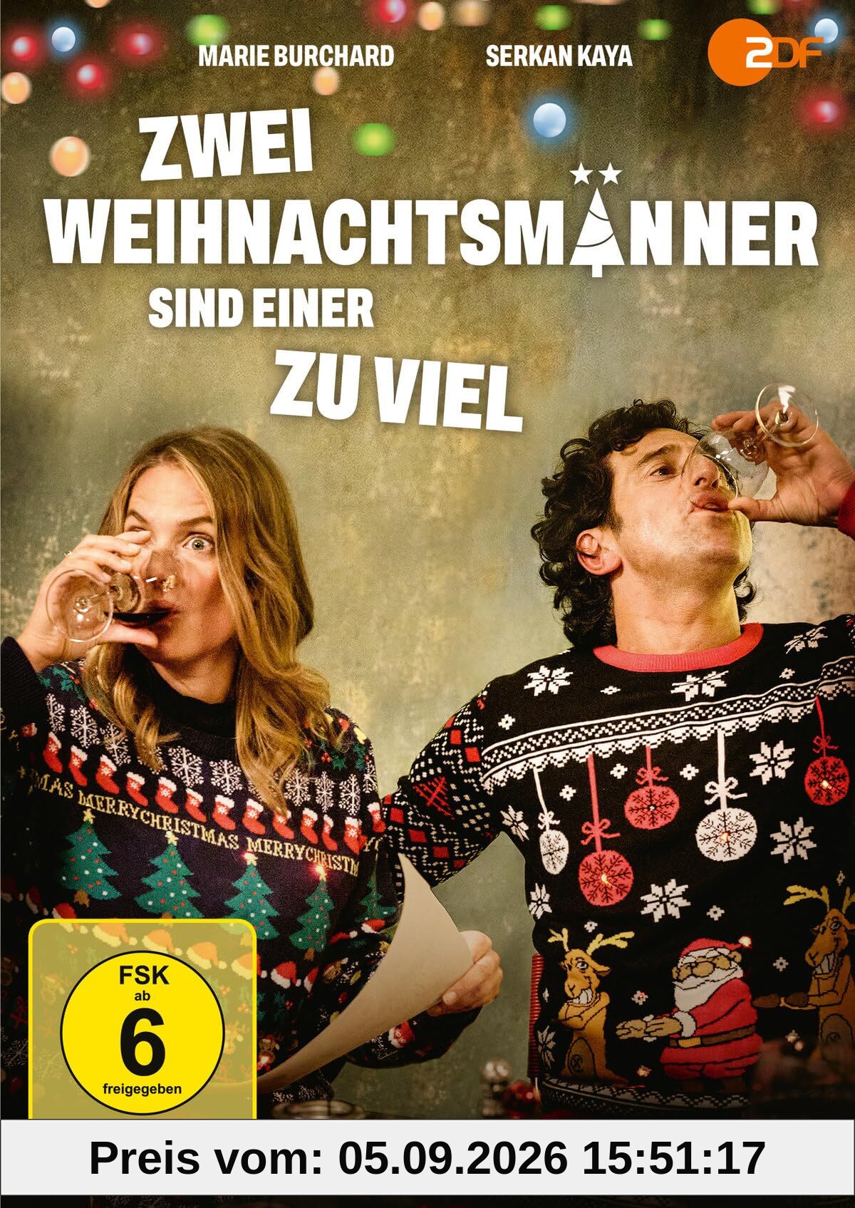 Zwei Weihnachtsmänner sind einer zu viel