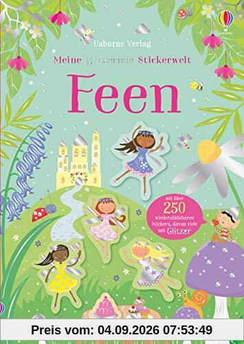 Meine glitzernde Stickerwelt: Feen