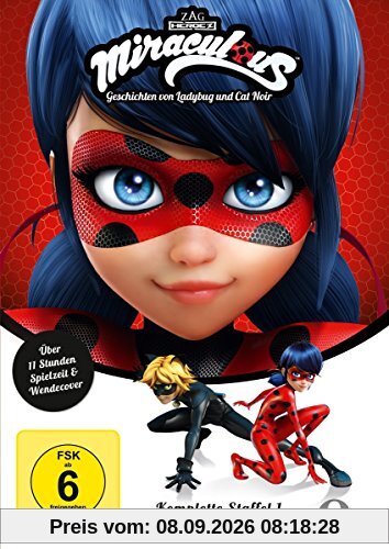 Miraculous - Geschichten von Ladybug & Cat Noir - Die komplette 1. Staffel [3 DVDs]