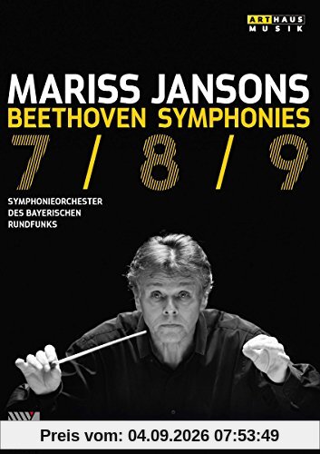 Mariss Jansons: Beethoven Symphonies 7, 8 & 9 [DVD]