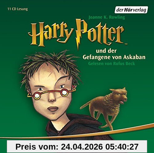 Harry Potter und der Gefangene von Askaban (Harry Potter, gelesen von Rufus Beck, Band 3)