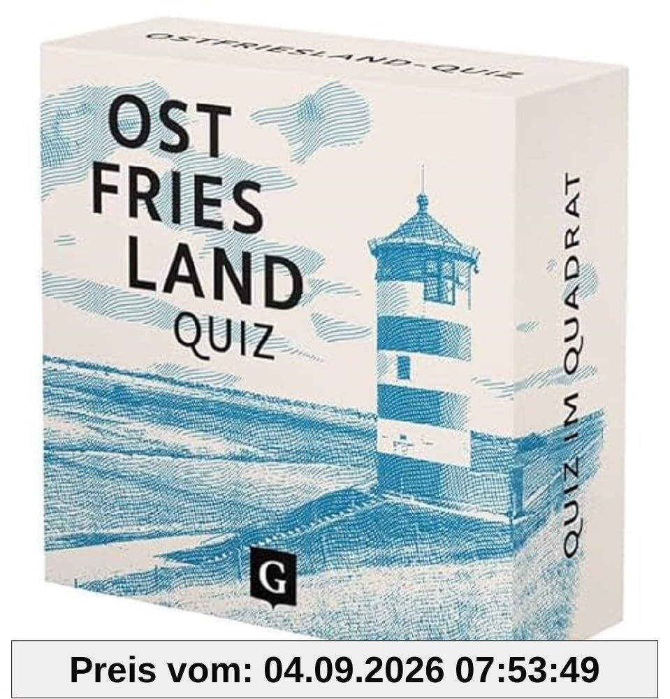 Ostfriesland-Quiz: 100 Fragen und Antworten (Quiz im Quadrat)