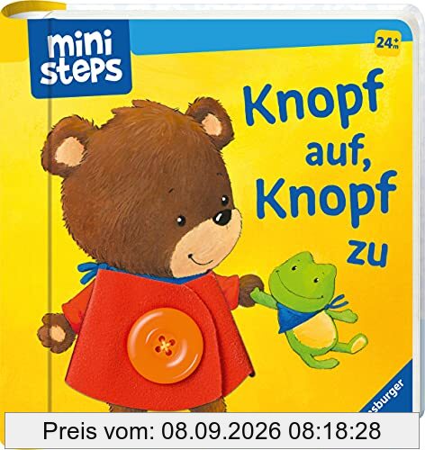 ministeps: Knopf auf! Knopf zu!: Ab 24 Monaten