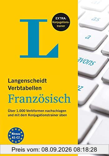 Langenscheidt Verbtabellen Französisch: Über 1.000 Verbformen nachschlagen und mit dem Konjugationstrainer üben