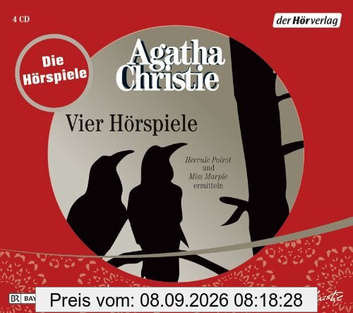 Vier Hörspiele: Der Mord an Roger Ackroyd / Die Fuchsjagd / Tod im Pfarrhaus / Die spanische Truhe