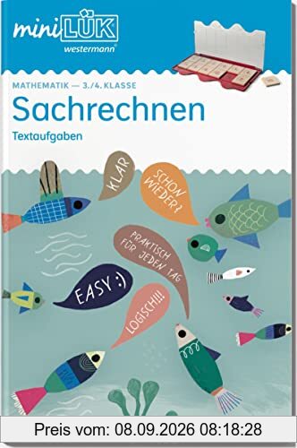 miniLÜK-Übungshefte: miniLÜK: 3./4. Klasse Mathe: Sachrechnen: 3./4. Klasse - Mathematik: Sachrechnen (miniLÜK-Übungshefte: Mathematik)