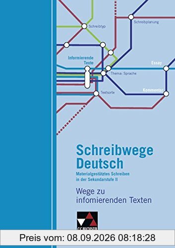 Schreibwege Deutsch / Wege zu informierenden Texten: Schreibtraining für die Sekundarstufe II